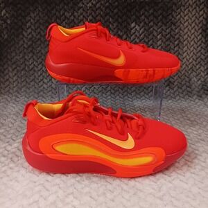 Nike IsoFly GS Youth Team Orange Basketball Shoes FN4384-800 Size 5Y